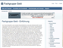 Tablet Screenshot of fachgruppe-geld.de